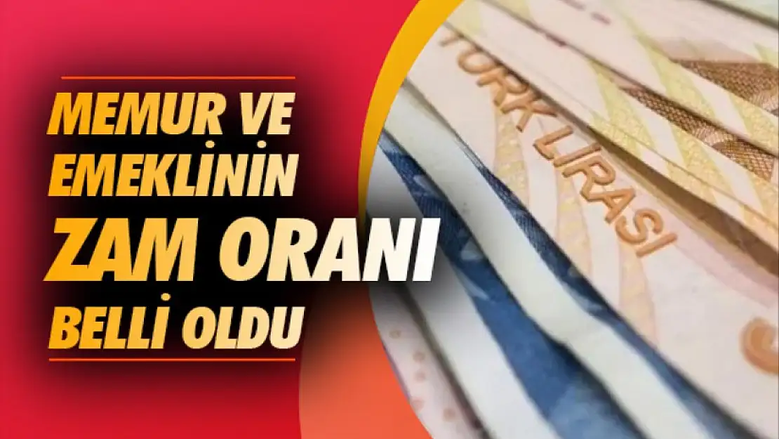 2025 Yılının İlk Altı Ayı İçin Memur ve Memur Emeklilerine Yüzde 11,54,  SSK ve BAĞ-KUR Emeklilerine Yüzde 15,75 Zam!