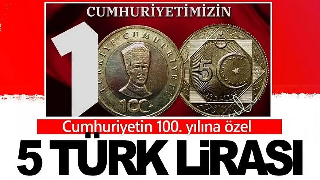5 TL Madeni Paralar Piyasada