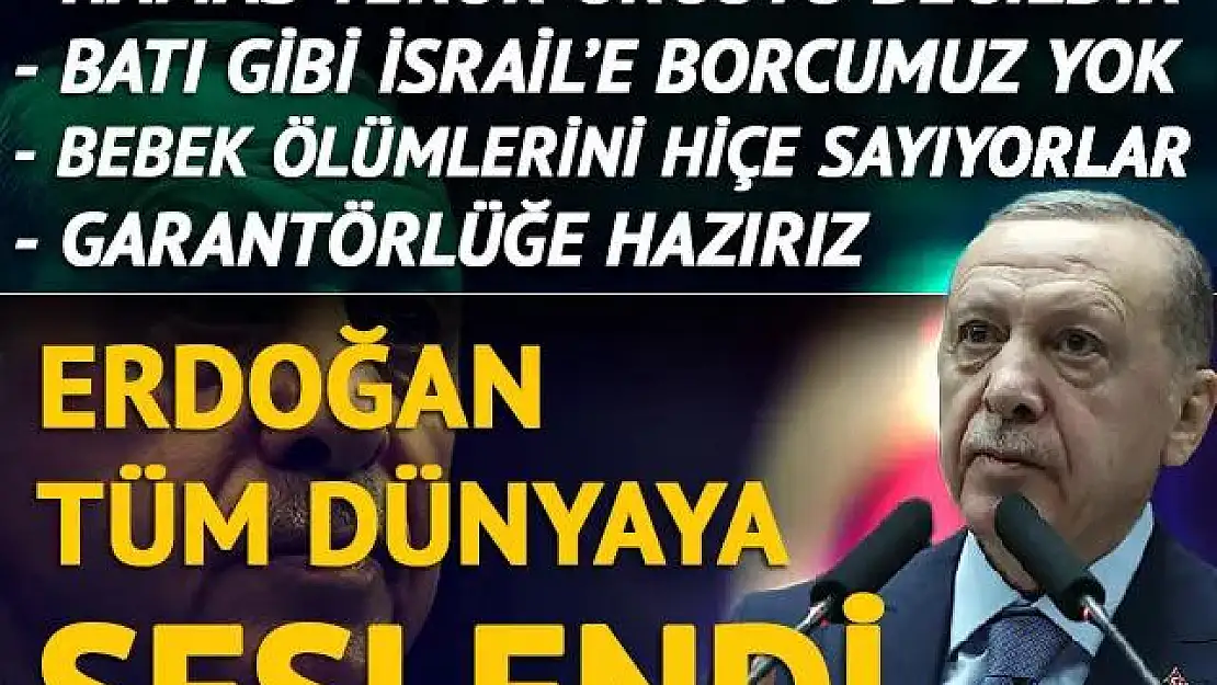 Cumhurbaşkanı Erdoğan'dan Çok Önemli Mesajlar