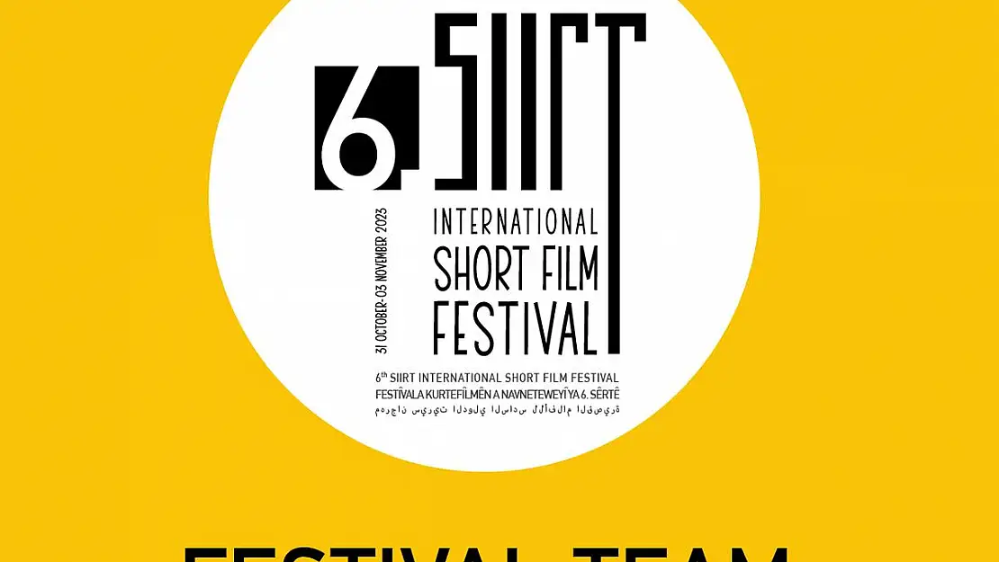 6.Uluslararası Siirt Kısa Film Festivali Başvuruları Başladı