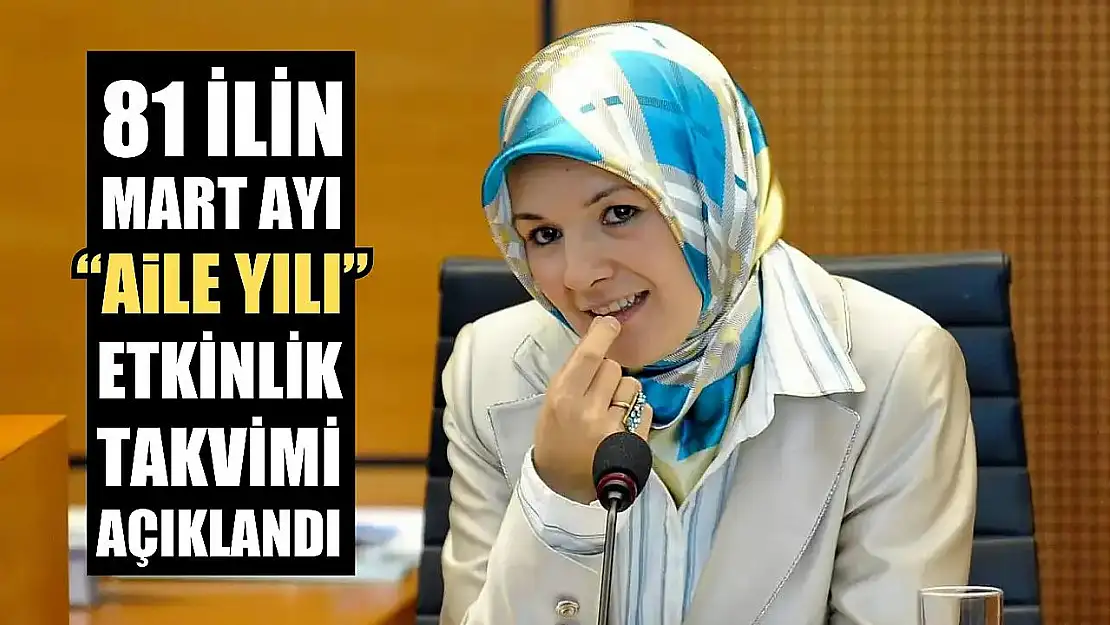 81 İlin Mart Ayı