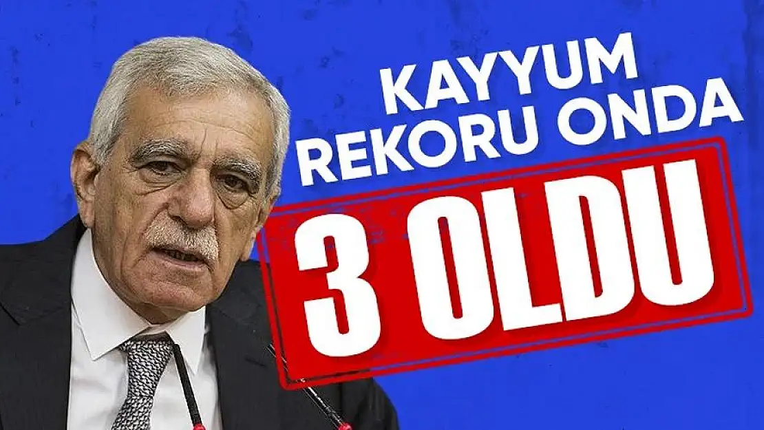 Ahmet Türk de, Erdoğan Gibi Siirt'te Yaptığı Konuşmadan Dolayı Görevden Alınmış!