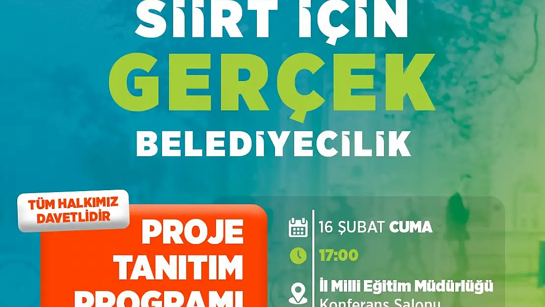 AK Parti Proje Tanıtım Toplantısı Yarın Yapılacak