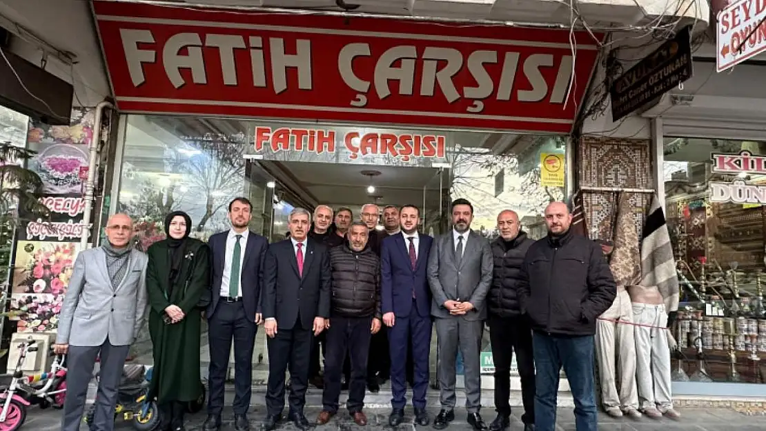 AK Parti Siirt Belediye Başkan Adayı Ekrem Olğaç'tan Esnafa Ziyaret