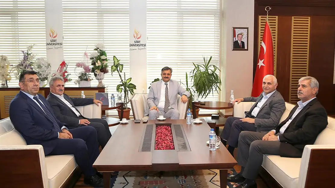 AK Parti Siirt Milletvekili Mervan Gül'den Siirt Üniversitesi Rektörlüğüne Ziyaret