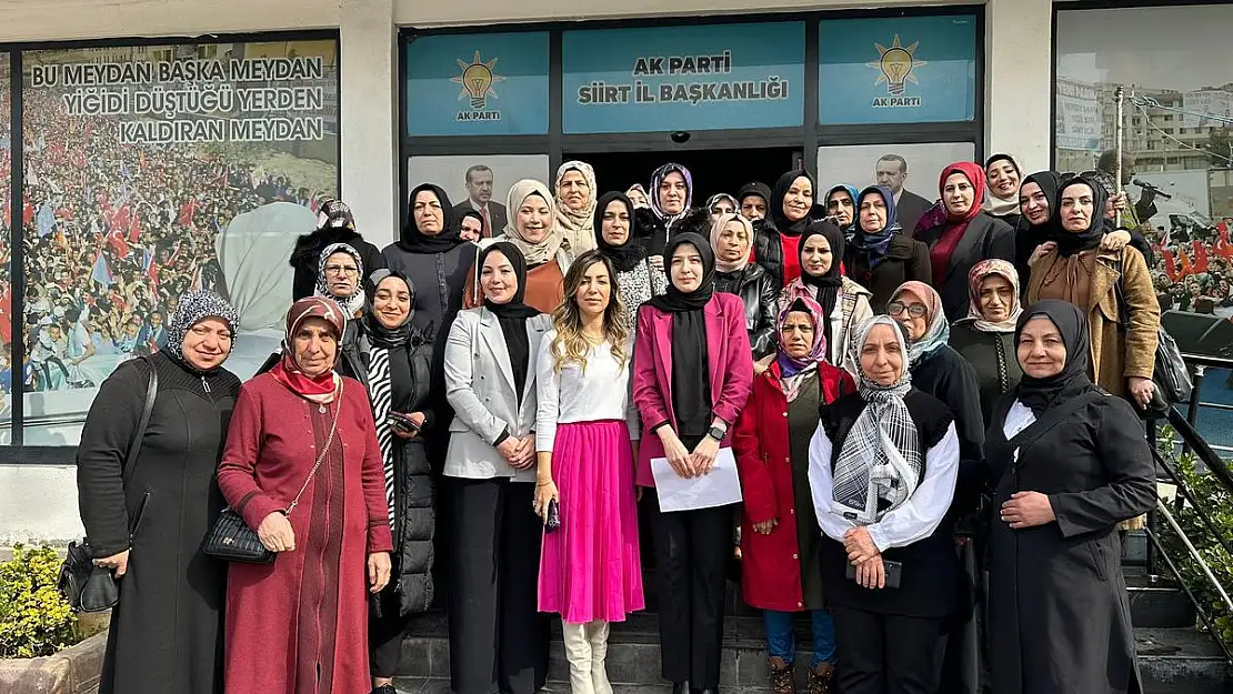 AK Partili Kadınların 8 Mart Dünya Kadınlar Günü Kutlaması