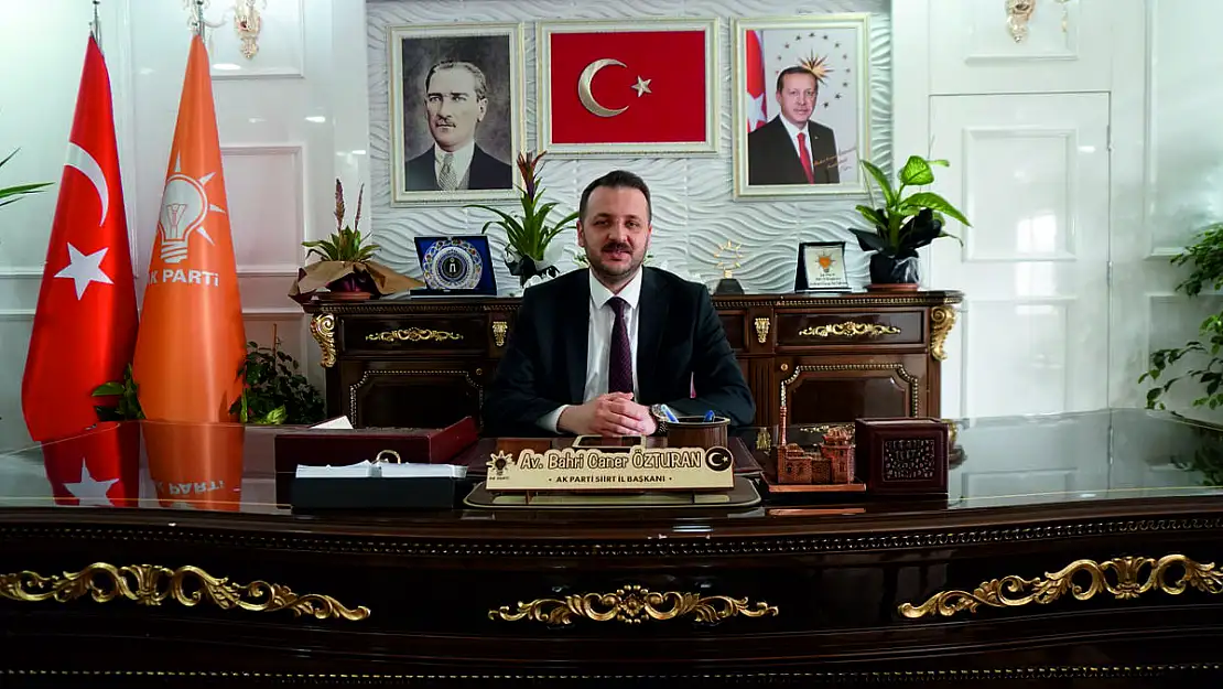 AKP Siirt İl Başkanlığı'ndan Açıklama