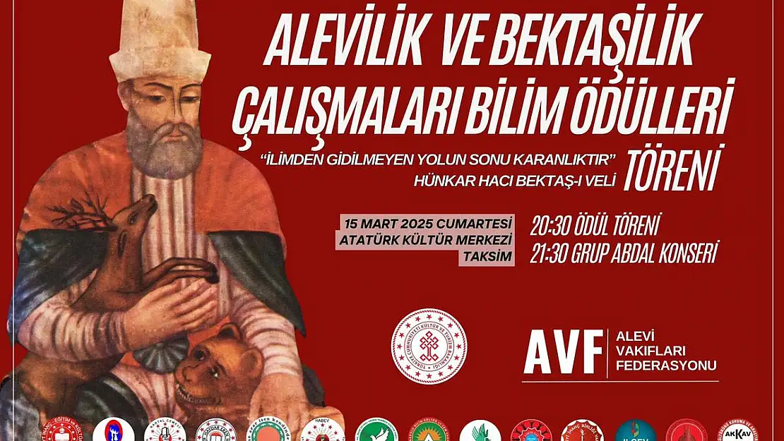 Alevi Vakıfları Federasyonu Bilim Ödülleri Sahiplerini Buluyor