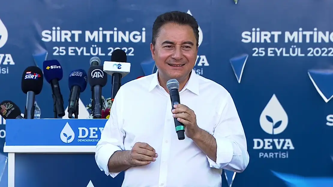 ALİ BABACAN'IN SİİRT'E GELİŞ TARİHİ DEĞİŞTİ