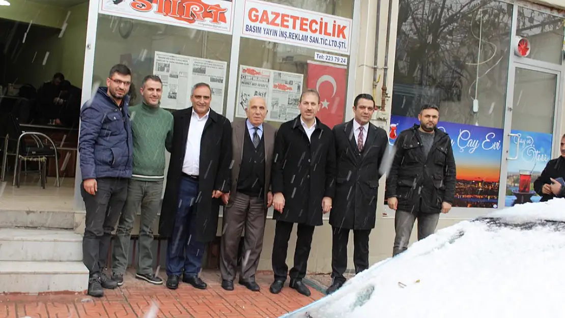 ALİ İLBAŞ'TAN GAZETENİZ SİİRT'E ZİYARET