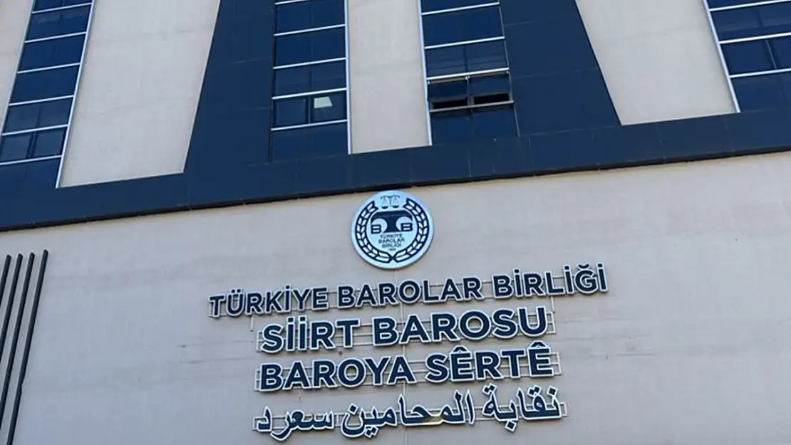 Aralarında Siirt'in de Bulunduğu 14 Barodan Barış Sürecine Katkı Açıklaması