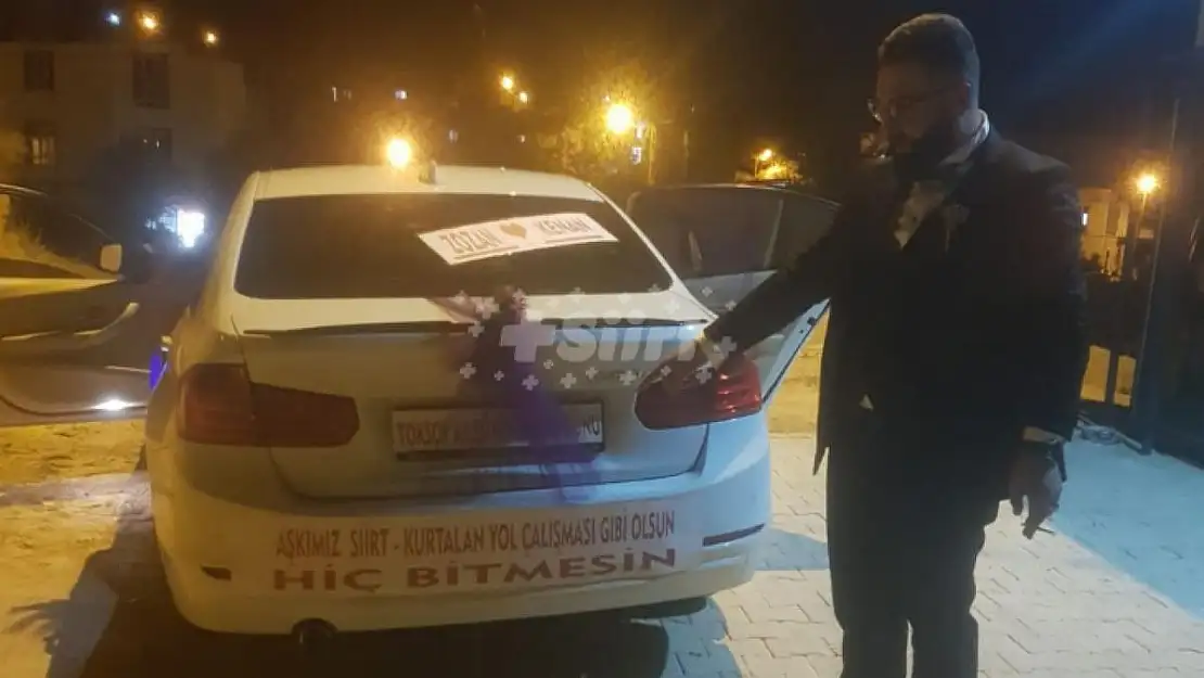 'Aşkımız, Siirt-Kurtalan Yol Çalışması Gibi Olsun Hiç Bitmesin'