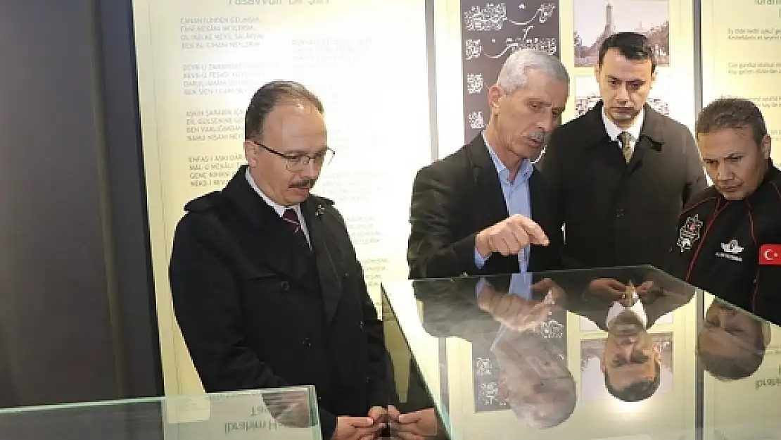 Astronot Alper Gezeravcı'dan Tillo Müzesine Ziyaret