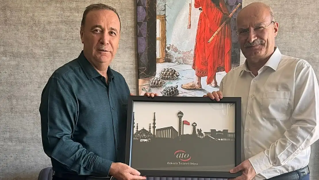 ATO Başkanı Baran'dan Ören'e Ziyaret