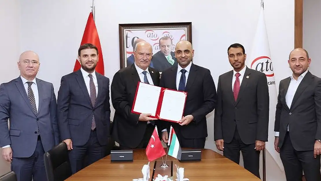 ATO ve Dubai Ticaret Odası Arasında İş Birliği Protokolü İmzalandı