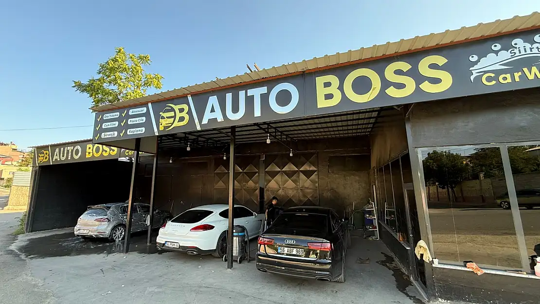 AUTO BOSS Oto Yıkama, Siirt'te Araç Temizliğinde Güven ve Kalitenin Adresi Oldu