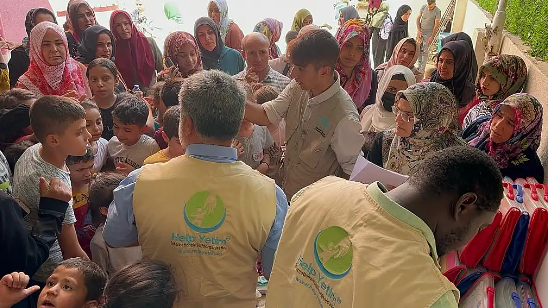 Avrupalı Gurbetçilerden Öğrenciler İçin Kırtasiye Yardımı