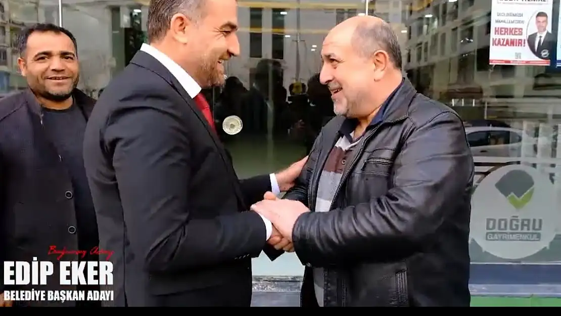 Bağımsız Aday Eker'den Seçim Öncesi Son Ziyaretler