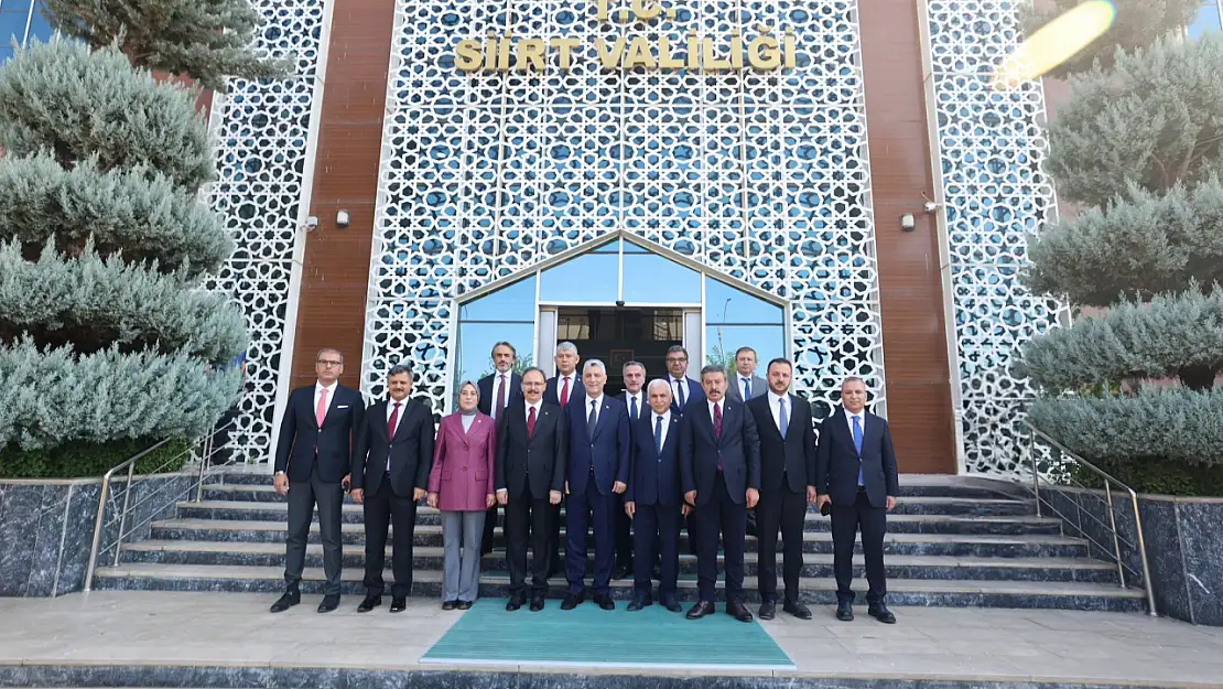 Bakan Bolat'tan Siirt'te Valilik ve Ticaret Müdürlüğüne Ziyaret