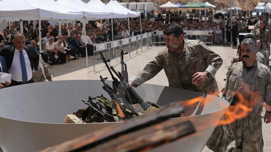Barzani Yönetimi, PKK'nın Silah Bırakma Töreninin Masraflarını Karşıladı
