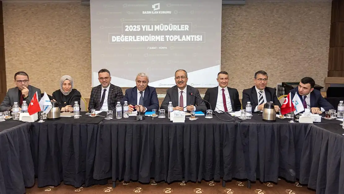 Basın İlan Kurumu 2025 Yılı Müdürler Değerlendirme Toplantısı gerçekleştirildi