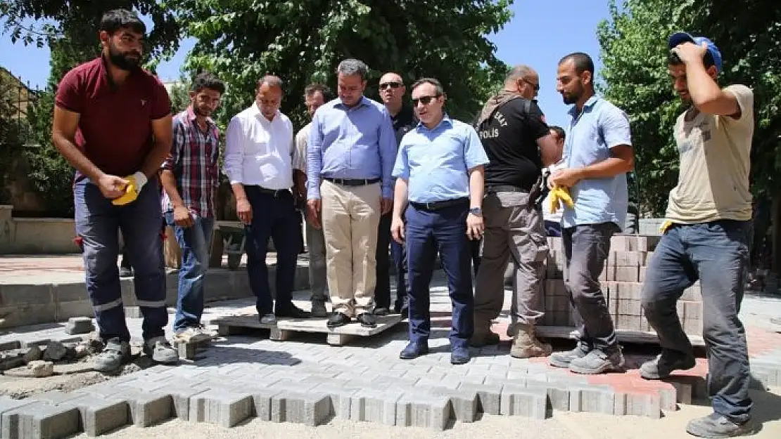 Başkan Vekili Taşkın, Yol Yapım Çalışmalarını Denetledi