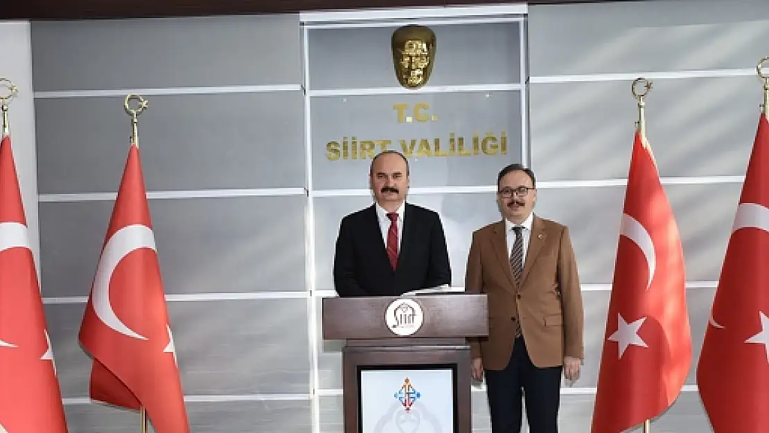 Batman Valisi Ekrem Canalp'tan Vali Kızılkaya'ya Ziyaret