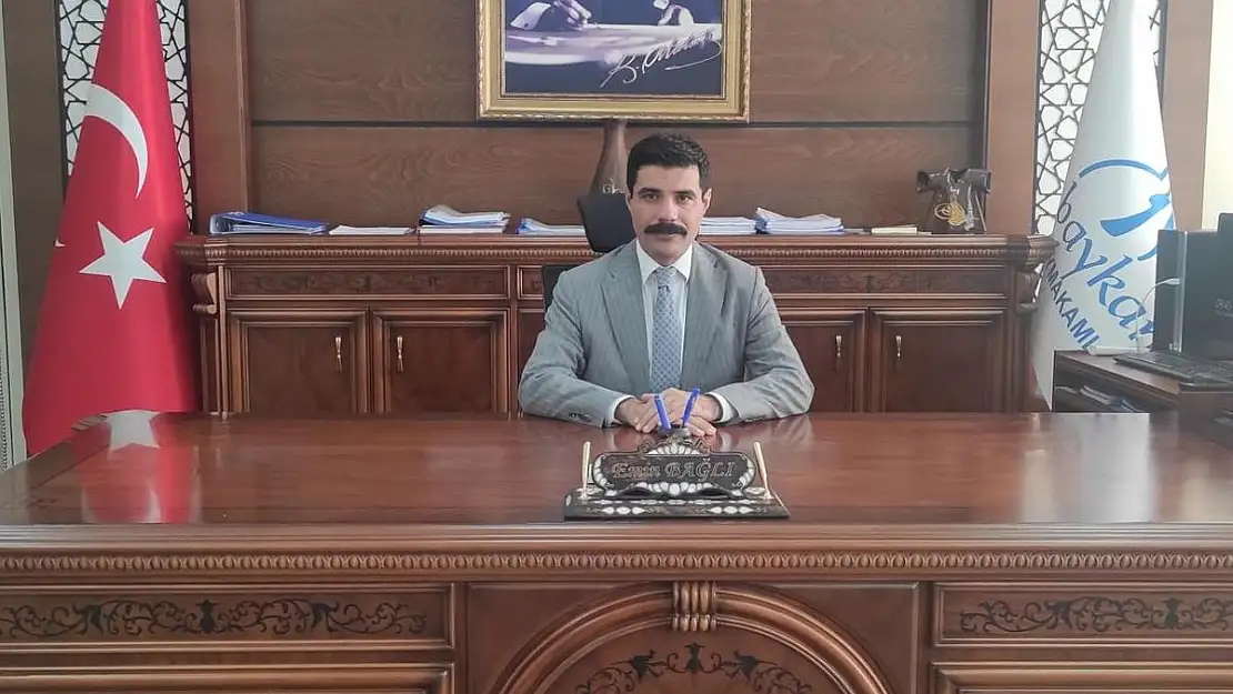 Baykan Kaymakamı Bağlı'nın Veda Mesajı