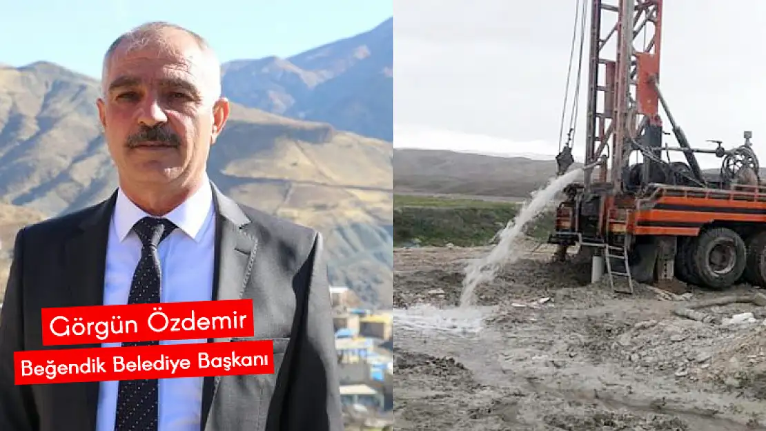 BEĞENDİK BELDESİNDEKİ SU SIKINTISI GİDERİLDİ
