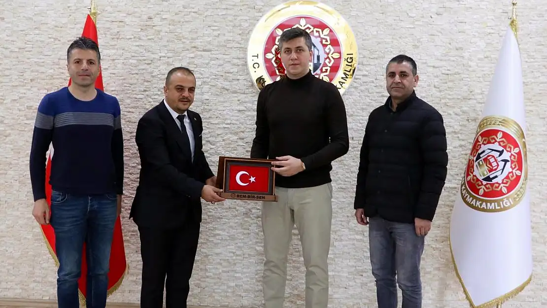 BEM BİR SEN'den Kaymakam Serin'e Ziyaret