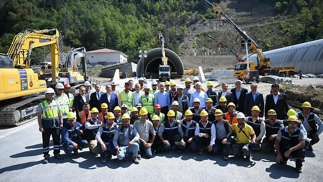 Bolu Dağı Tünelindeki Çalışmalar 19 Eylül'de Tamamlanacak