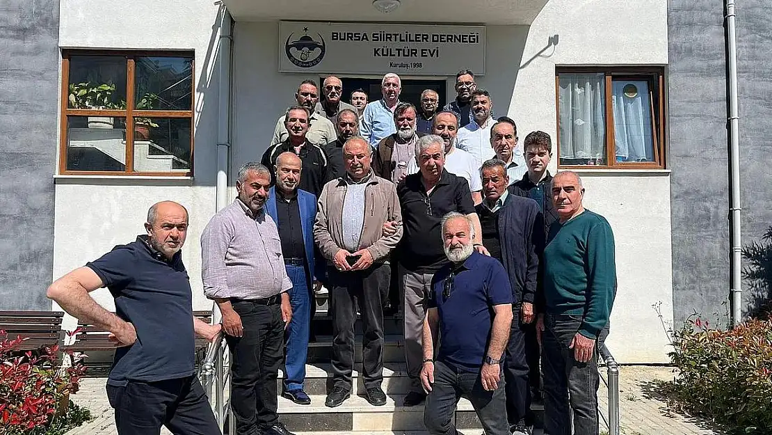 Bursa Siirtliler Derneği'nin 13. Olağan Genel Kurulu Yapıldı