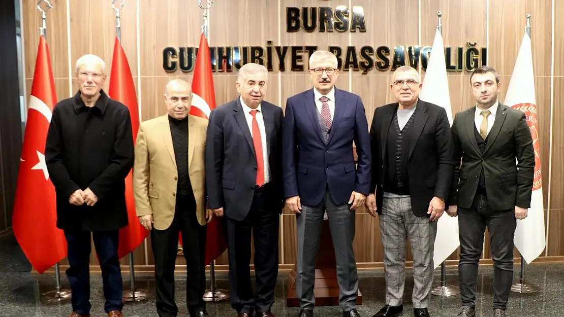 BUSİDER'DEN CUMHURİYET BAŞSAVCISI RAMAZAN SOLMAZ'A ZİYARET