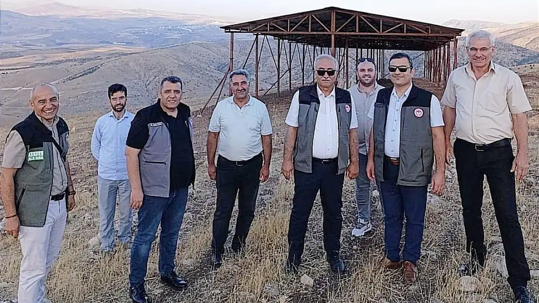 Çayır Mera ve Yem Bitkileri Daire Başkanı Davut Özgür Siirt'teydi