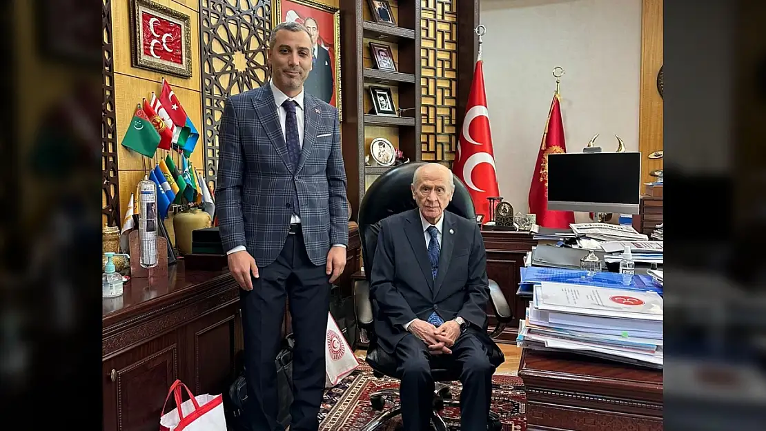Cengizhan Tükenmez'den Devlet Bahçeli'ye Ziyaret