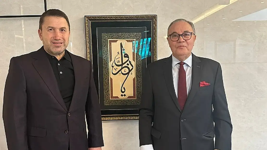 Cezayir Büyükelçisi Belani'den STSO Başkanı Güven Kuzu'ya Ziyaret