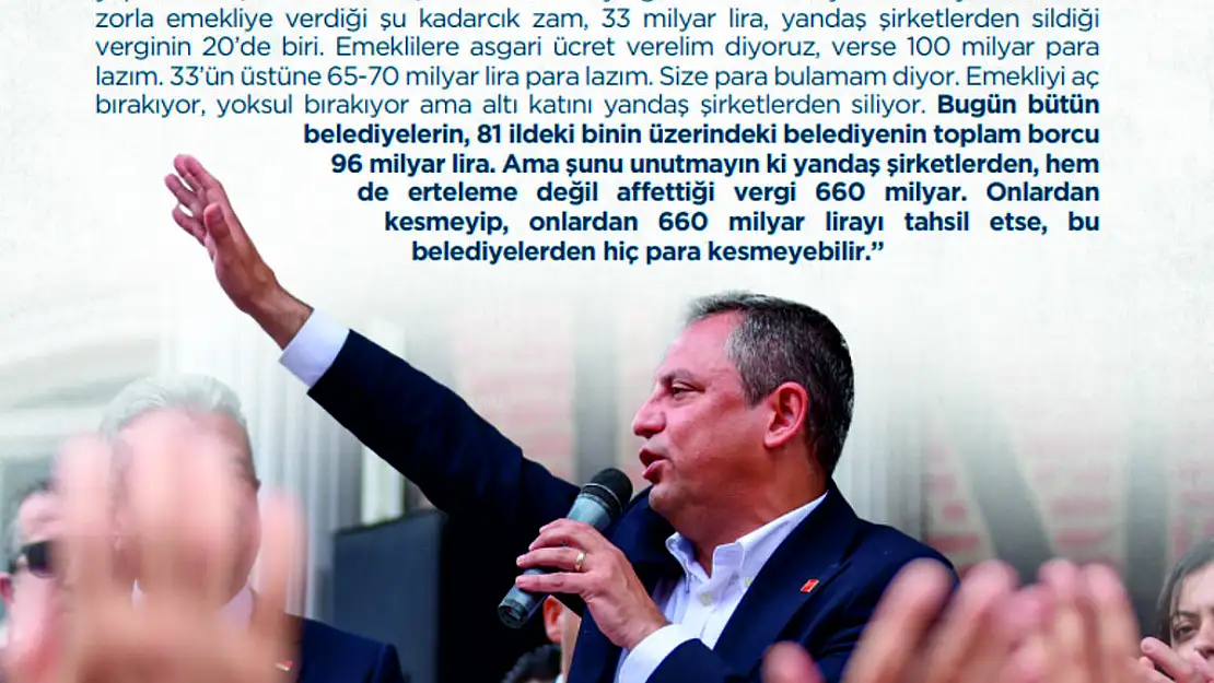 CHP Genel Başkanı Özgür Özel'den Önemli Açıklamalar!