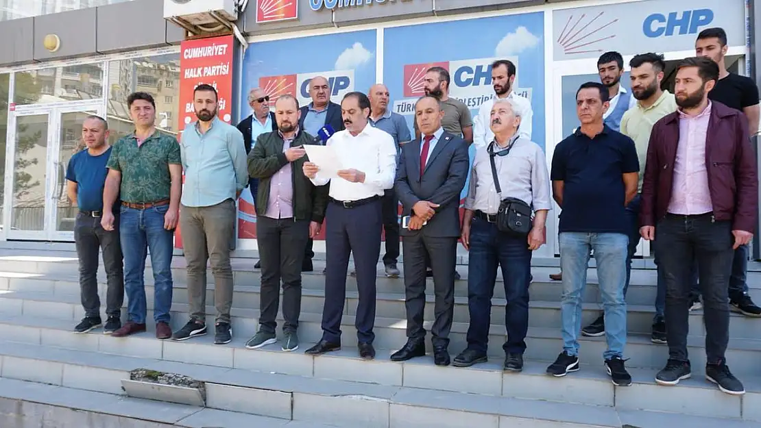 CHP SİİRT İL TEŞKİLATINDAN HÜKÜMETE SERT TEPKİ