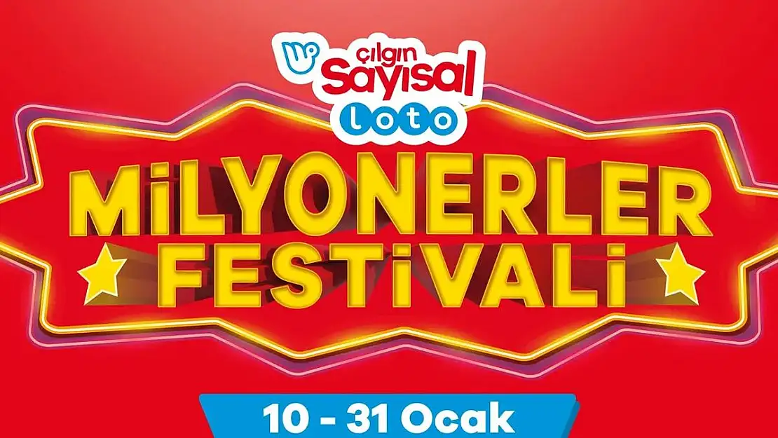 Çılgın Sayısal Loto'da 199 Talihli Toplam Ekstra 5 Milyon TL Kazandı!   