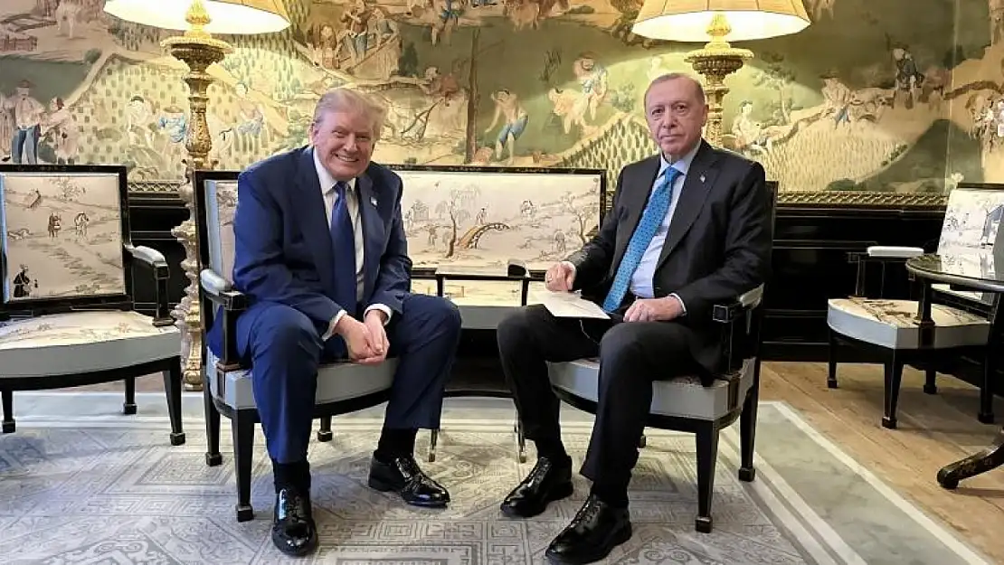 Cumhurbaşkanı Erdoğan ile Donald Trump Lahey'de Bir Araya Geldi