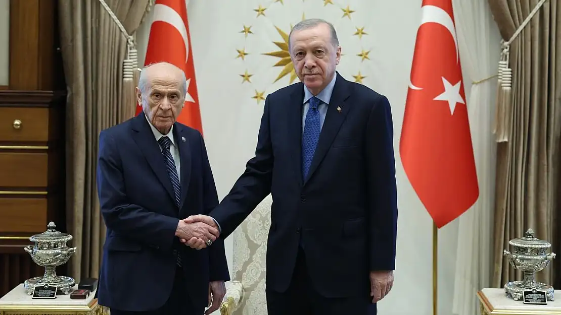 Cumhurbaşkanı Erdoğan ile MHP lideri Bahçeli Arasında Sürpriz Görüşme