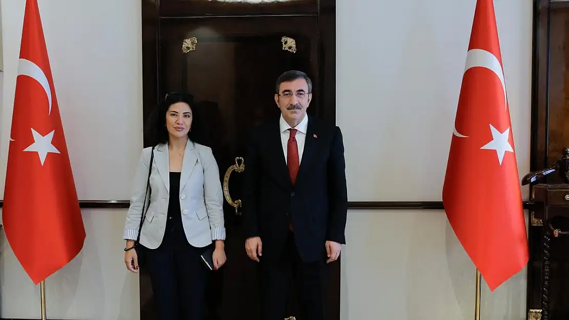 Cumhurbaşkanı Yardımcısı Cevdet Yılmaz'a KGK Brifingi