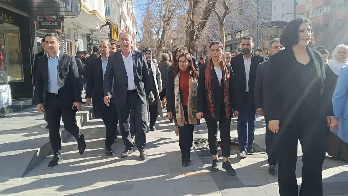 DBP Eş Genel Başkanı Keskin Bayındır, Siirt'teydi