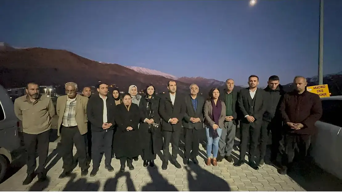 DBP ve  HEDEP Heyeti, Şirvan Maden Ocağında İncelemelerde Bulundu