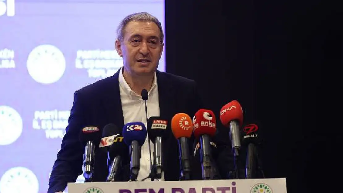 DEM Parti Eş Genel Başkanı Siirt Milletvekili Tuncer Bakırhan: 'Çağrının Muhatabı Meclistir'
