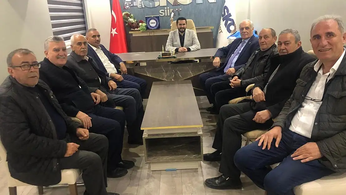 Demirkıran'dan ASKON Siirt Şubesine Ziyaret