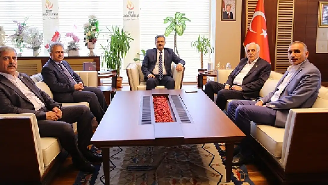Demirkıran'dan Rektör Şındak'a Ziyaret