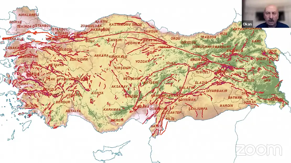 Deprem ve Türkiye Seminerinde Prof. Dr. Okan Tüysüz'den Önemli Açıklamalar