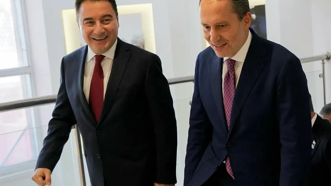 DEVA Partisi Genel Başkanı Babacan, Yeniden Refah Partisi Genel Başkanı Erbakan'ı Ziyaret Etti