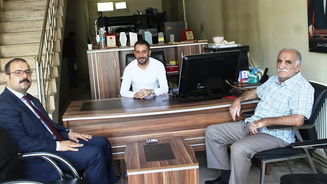 DEVA PARTİSİ İL BAŞKANI AV. UMUT DAYANAN'DAN ZİYARET